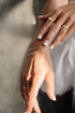 OLEANDER CHAIN BRACELET SILVER
